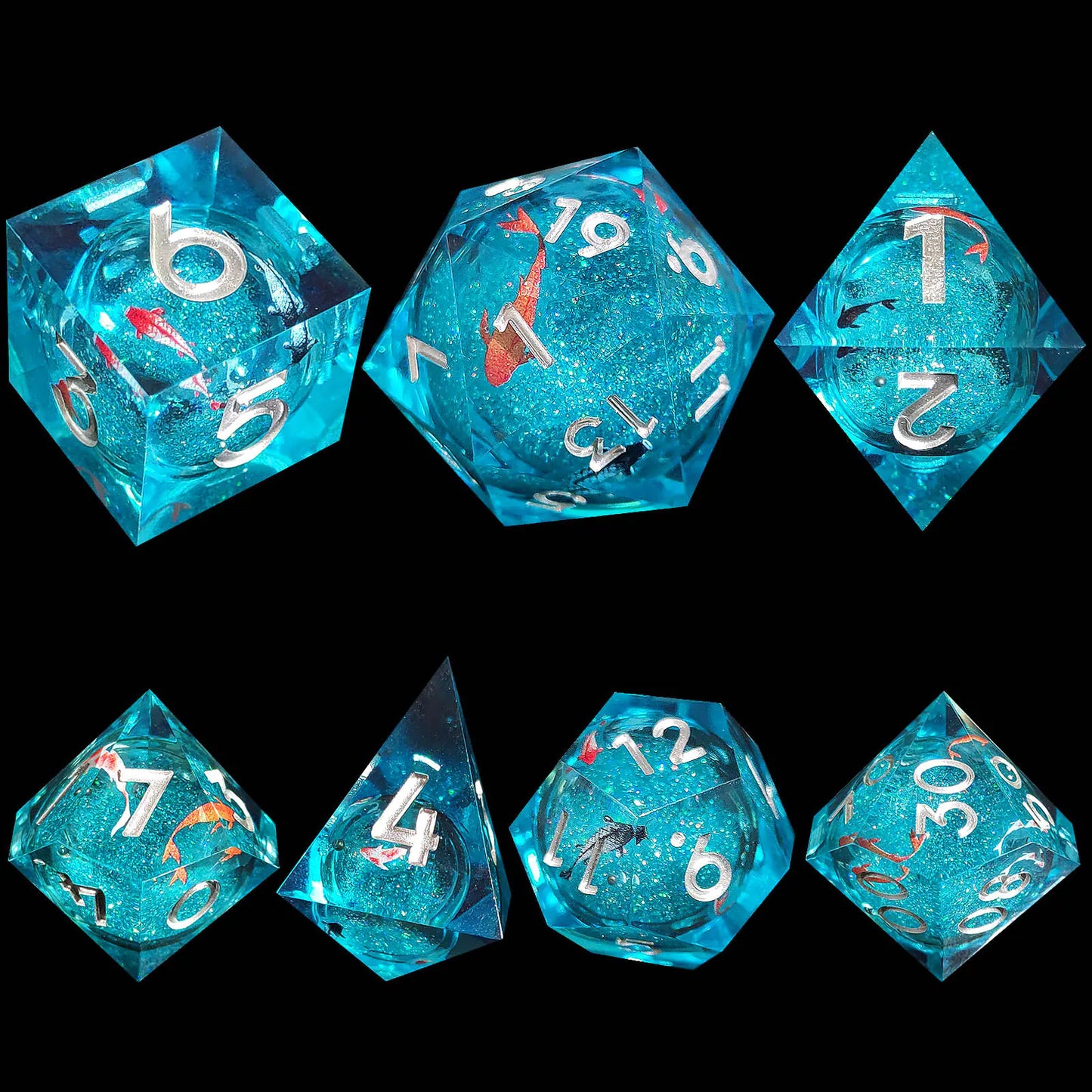 FantasyFlow Liquid Core Dice Set