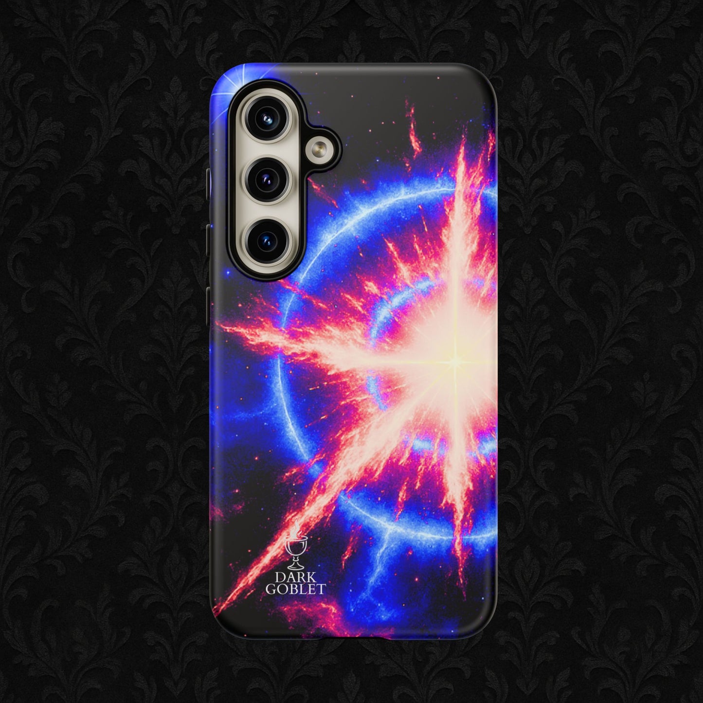 Galaxy Starburst Phone Case — Cosmic Starburst Tough Protective Cover