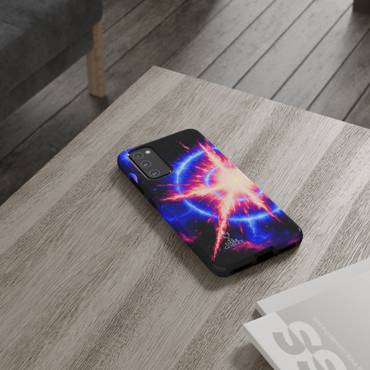 Galaxy Starburst Phone Case — Cosmic Starburst Tough Protective Cover