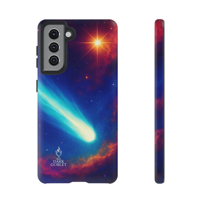 Galaxy Comet Tough Phone Case — Space Nebula Tough Cover