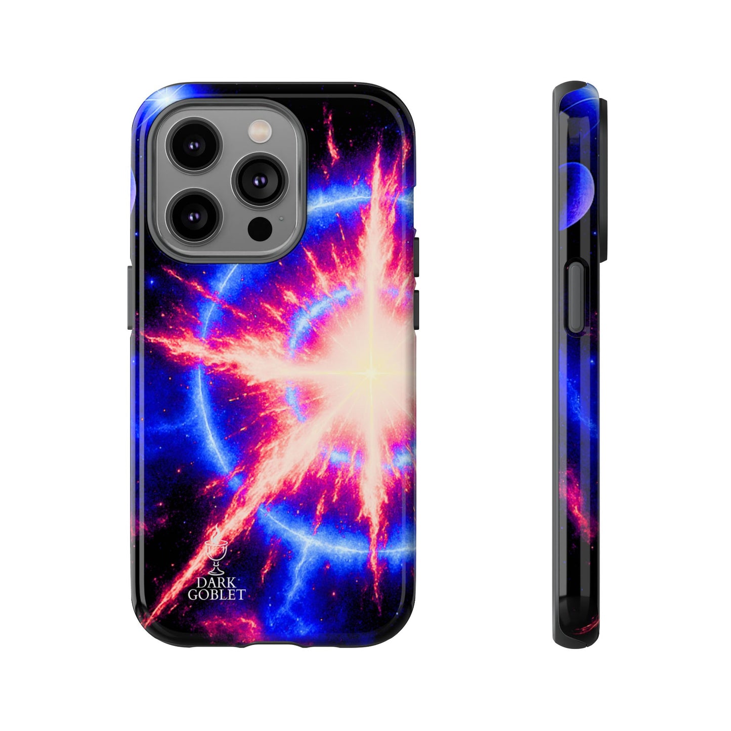 Galaxy Starburst Phone Case — Cosmic Starburst Tough Protective Cover