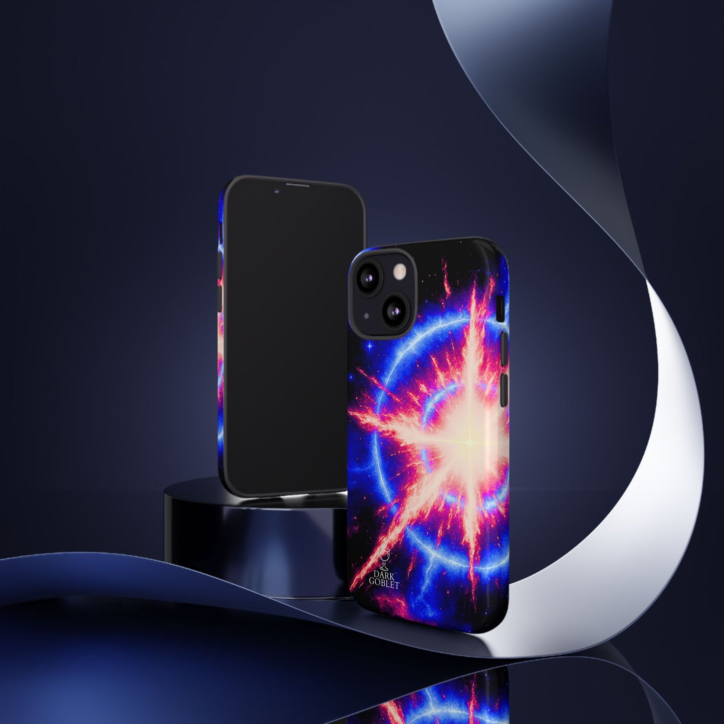 Galaxy Starburst Phone Case — Cosmic Starburst Tough Protective Cover