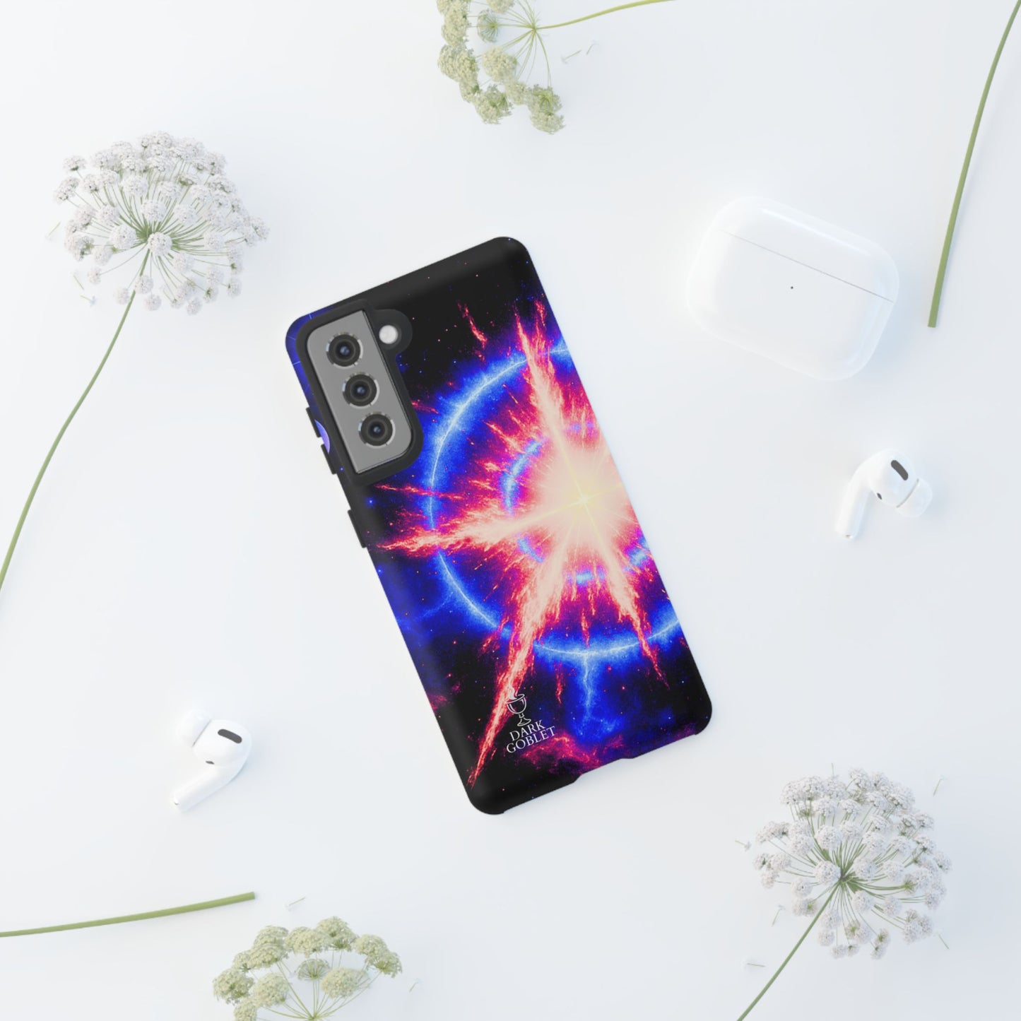 Galaxy Starburst Phone Case — Cosmic Starburst Tough Protective Cover