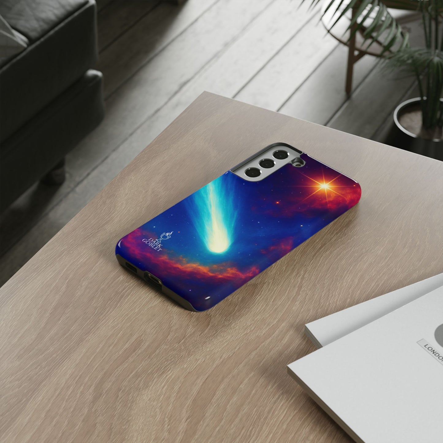Galaxy Comet Tough Phone Case — Space Nebula Tough Cover