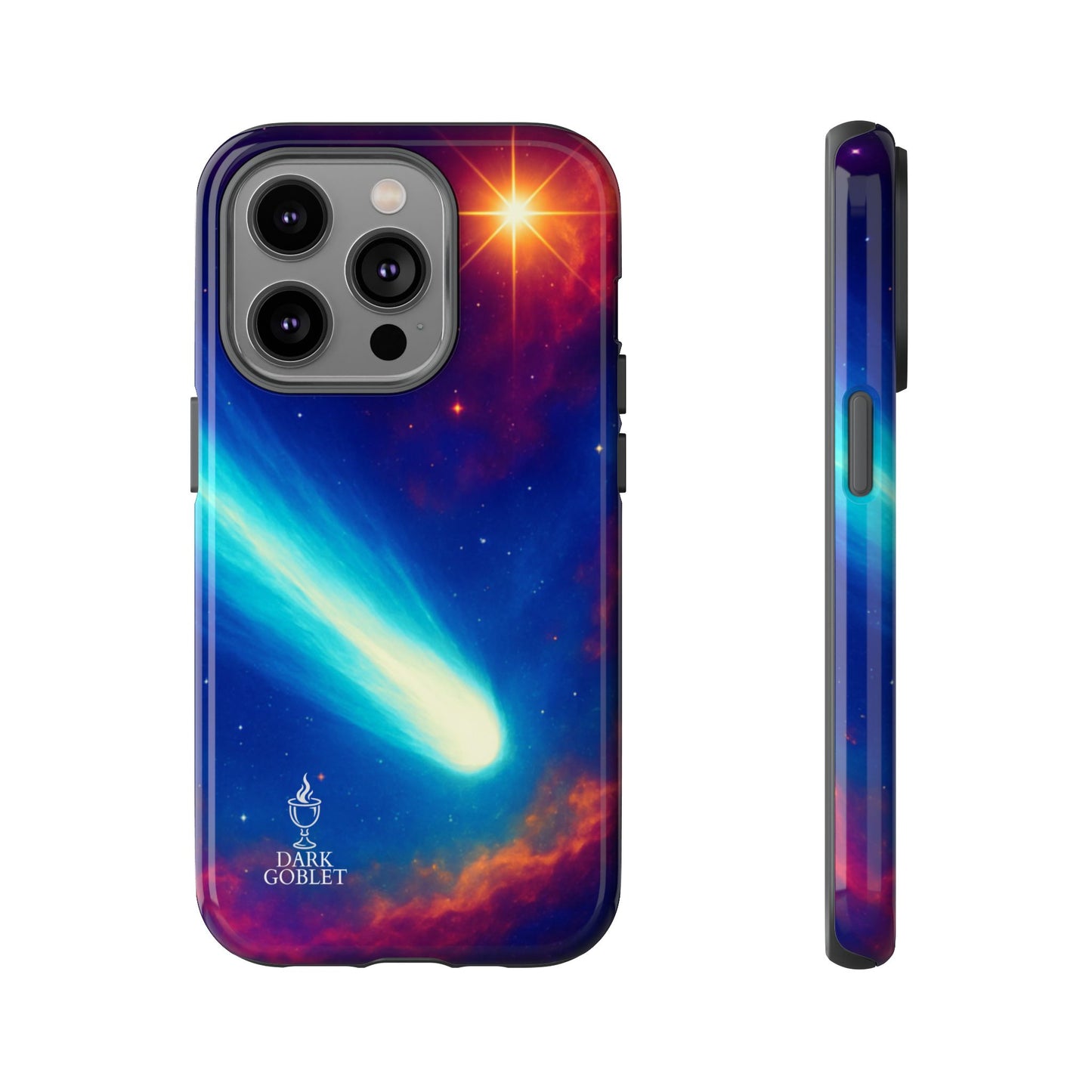 Galaxy Comet Tough Phone Case — Space Nebula Tough Cover