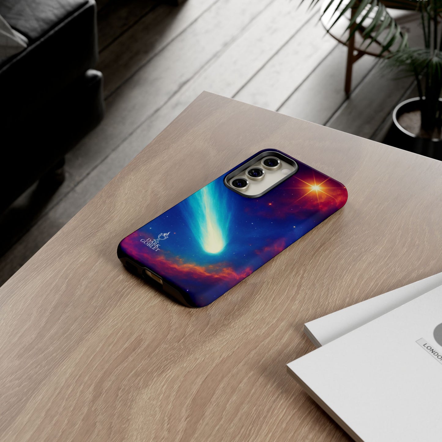 Galaxy Comet Tough Phone Case — Space Nebula Tough Cover