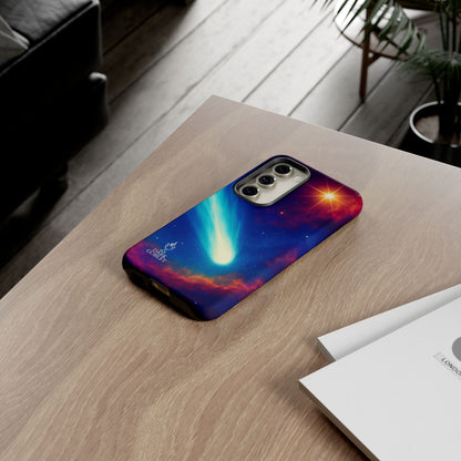 Galaxy Comet Tough Phone Case — Space Nebula Tough Cover