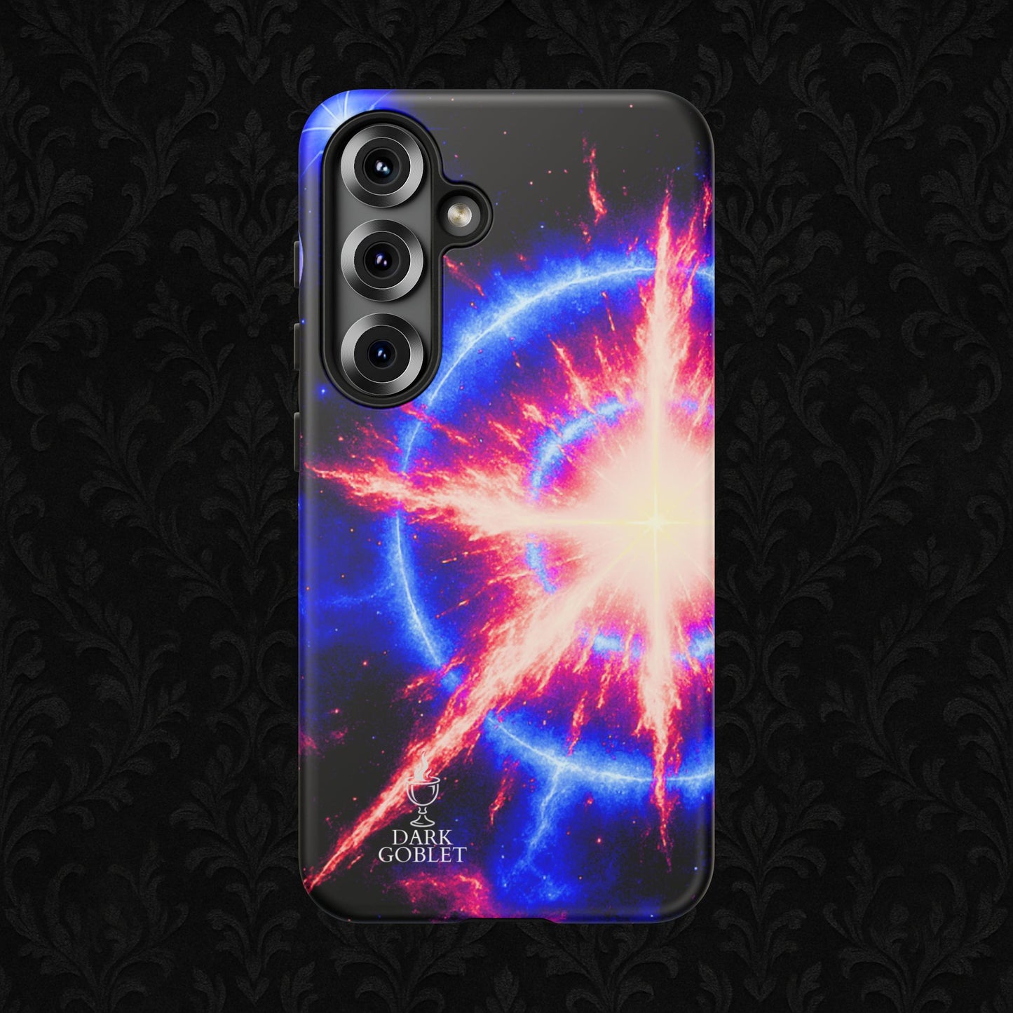 Galaxy Starburst Phone Case — Cosmic Starburst Tough Protective Cover