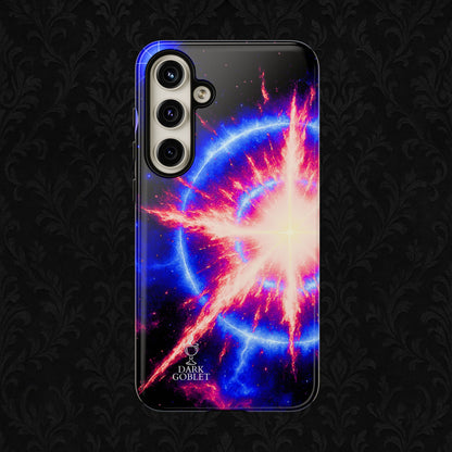 Galaxy Starburst Phone Case — Cosmic Starburst Tough Protective Cover
