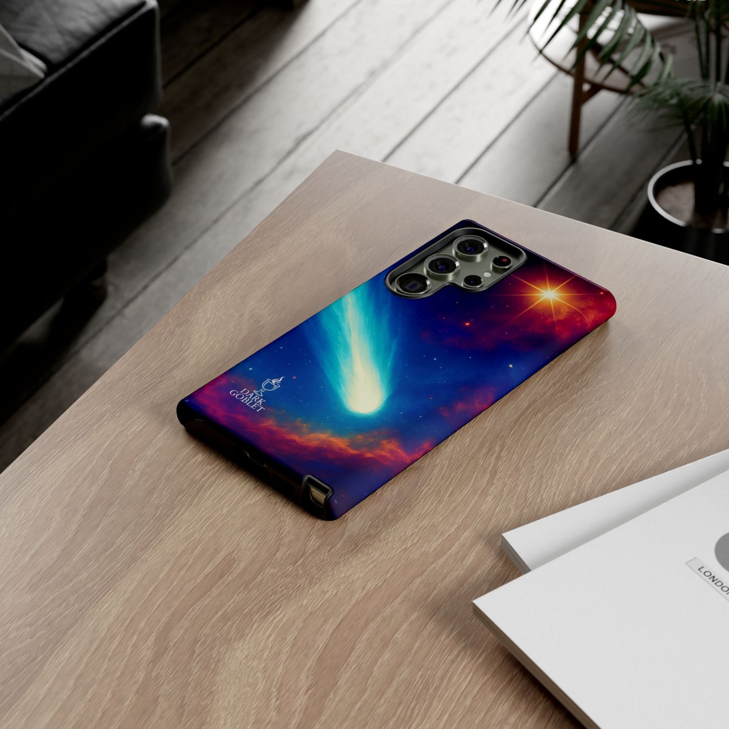 Galaxy Comet Tough Phone Case — Space Nebula Tough Cover