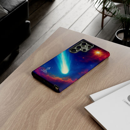 Galaxy Comet Tough Phone Case — Space Nebula Tough Cover