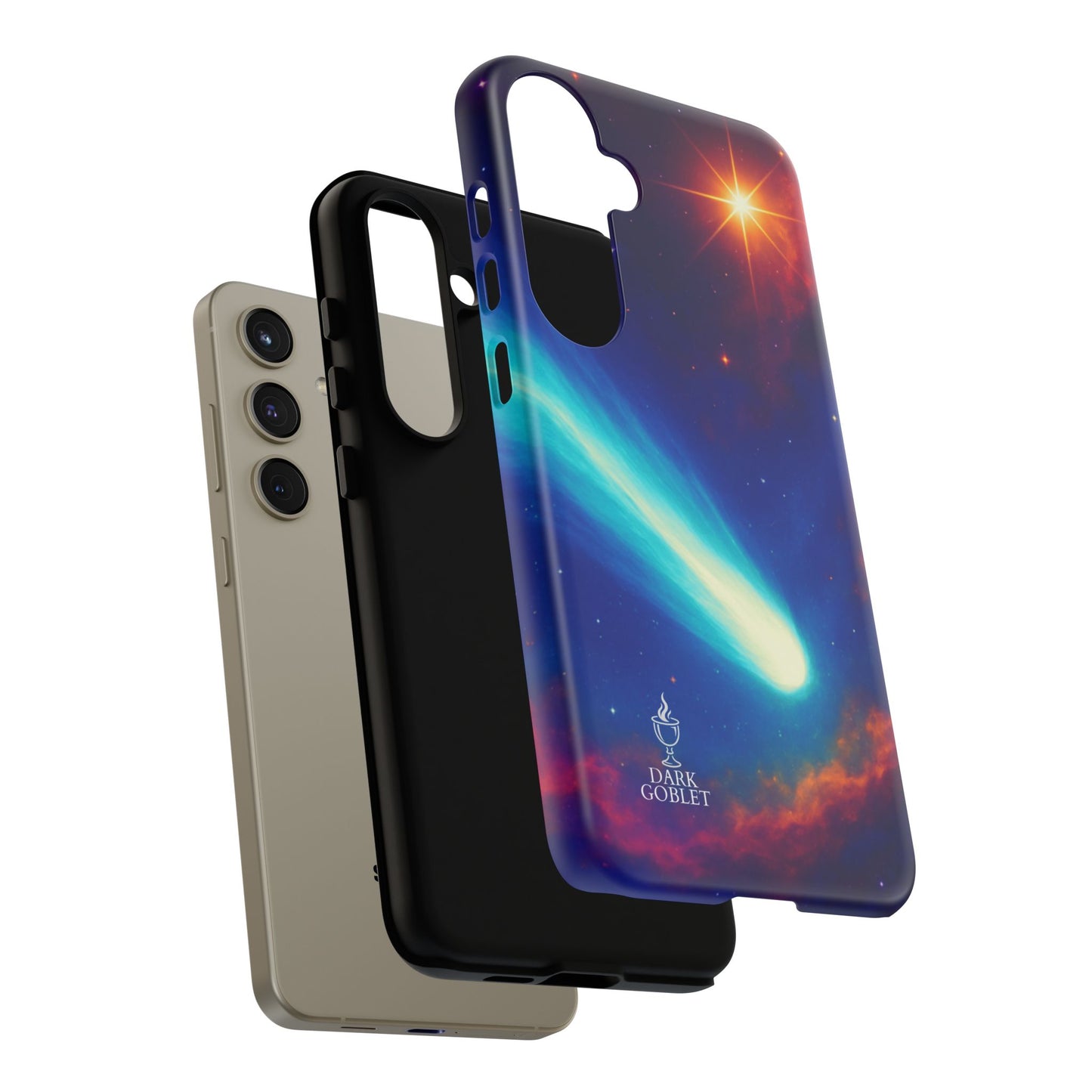 Galaxy Comet Tough Phone Case — Space Nebula Tough Cover