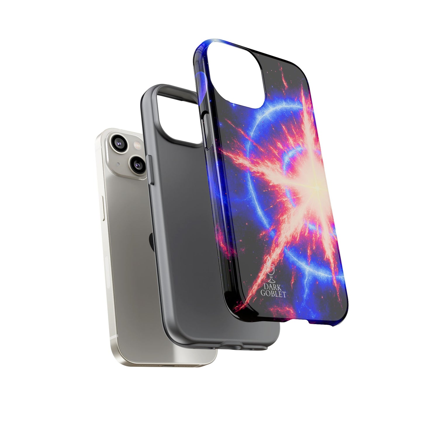 Galaxy Starburst Phone Case — Cosmic Starburst Tough Protective Cover