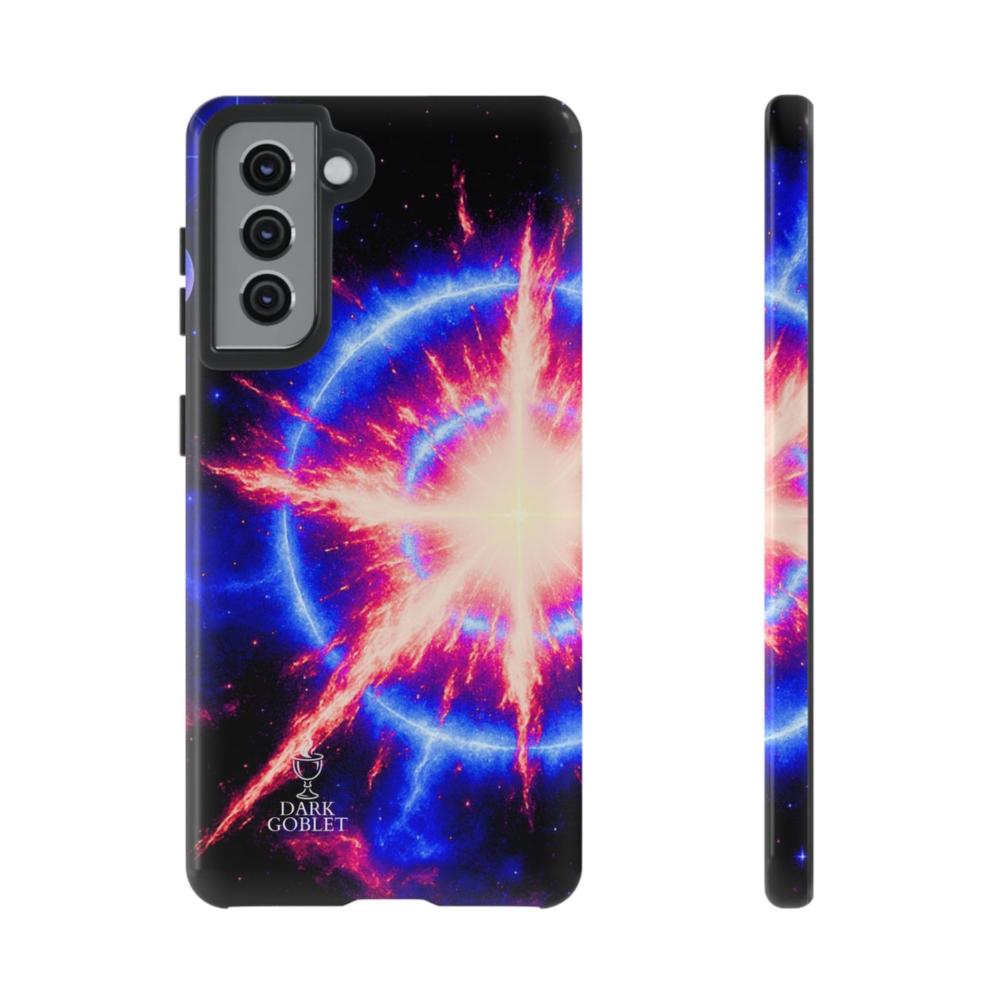 Galaxy Starburst Phone Case — Cosmic Starburst Tough Protective Cover