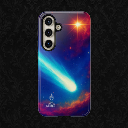 Galaxy Comet Tough Phone Case — Space Nebula Tough Cover