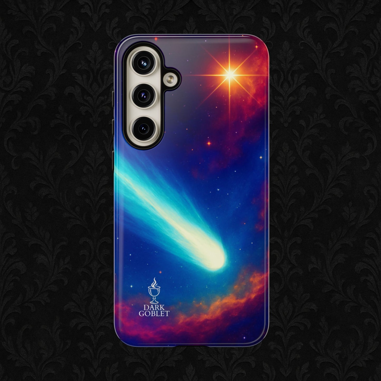 Galaxy Comet Tough Phone Case — Space Nebula Tough Cover