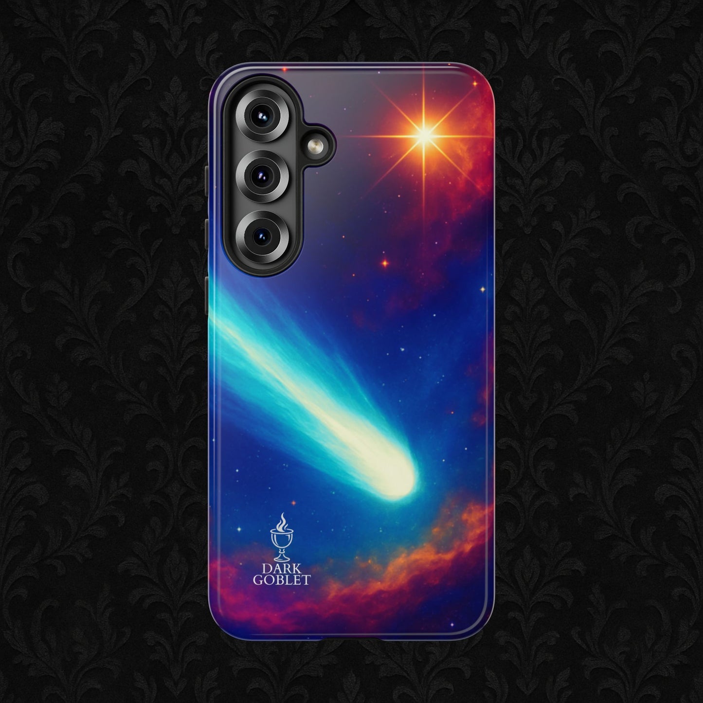 Galaxy Comet Tough Phone Case — Space Nebula Tough Cover