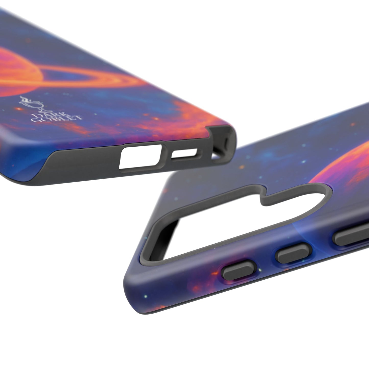 Galaxy Planet Nebula Tough Phone Case — Vibrant Saturn Like Design Tough Case