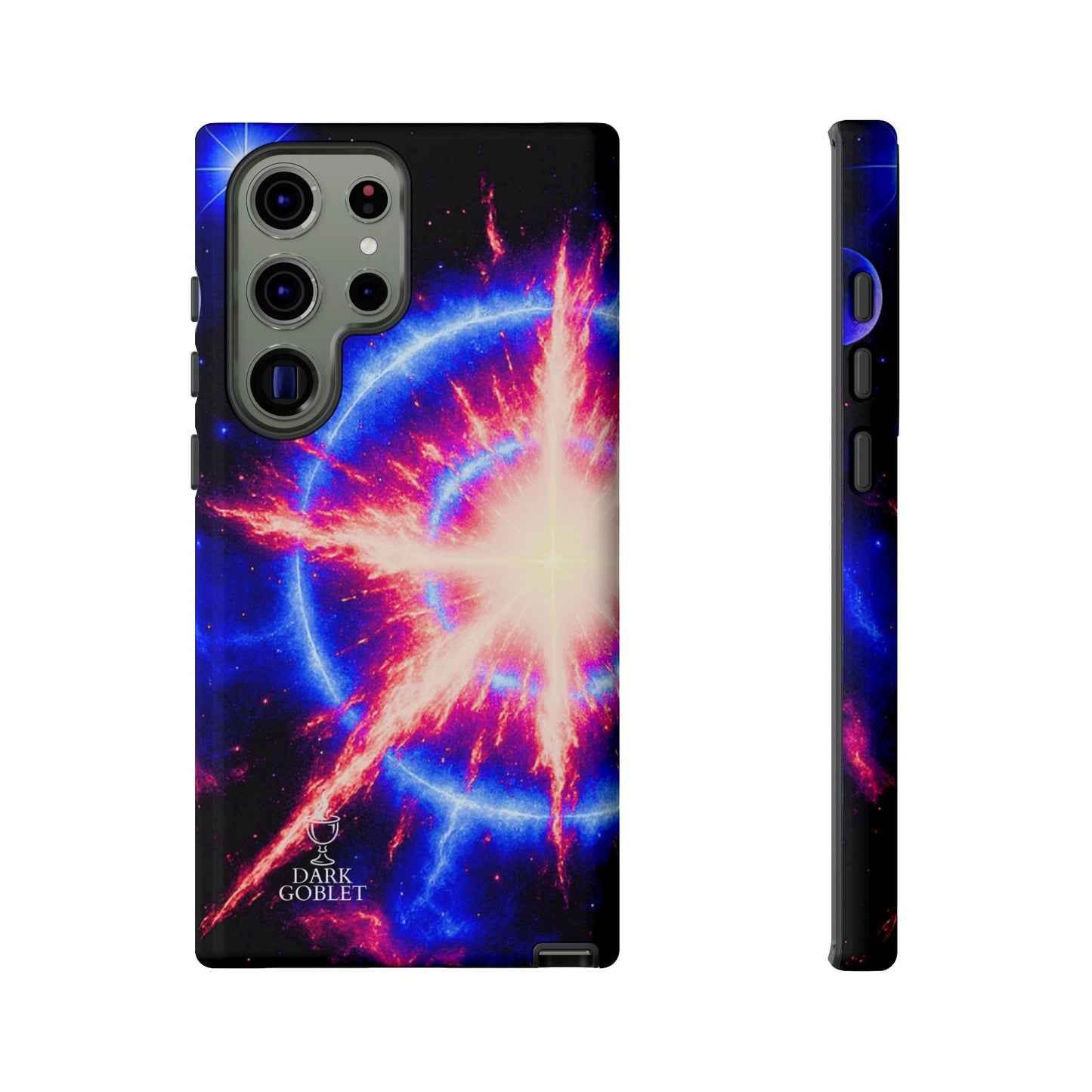 Galaxy Starburst Phone Case — Cosmic Starburst Tough Protective Cover