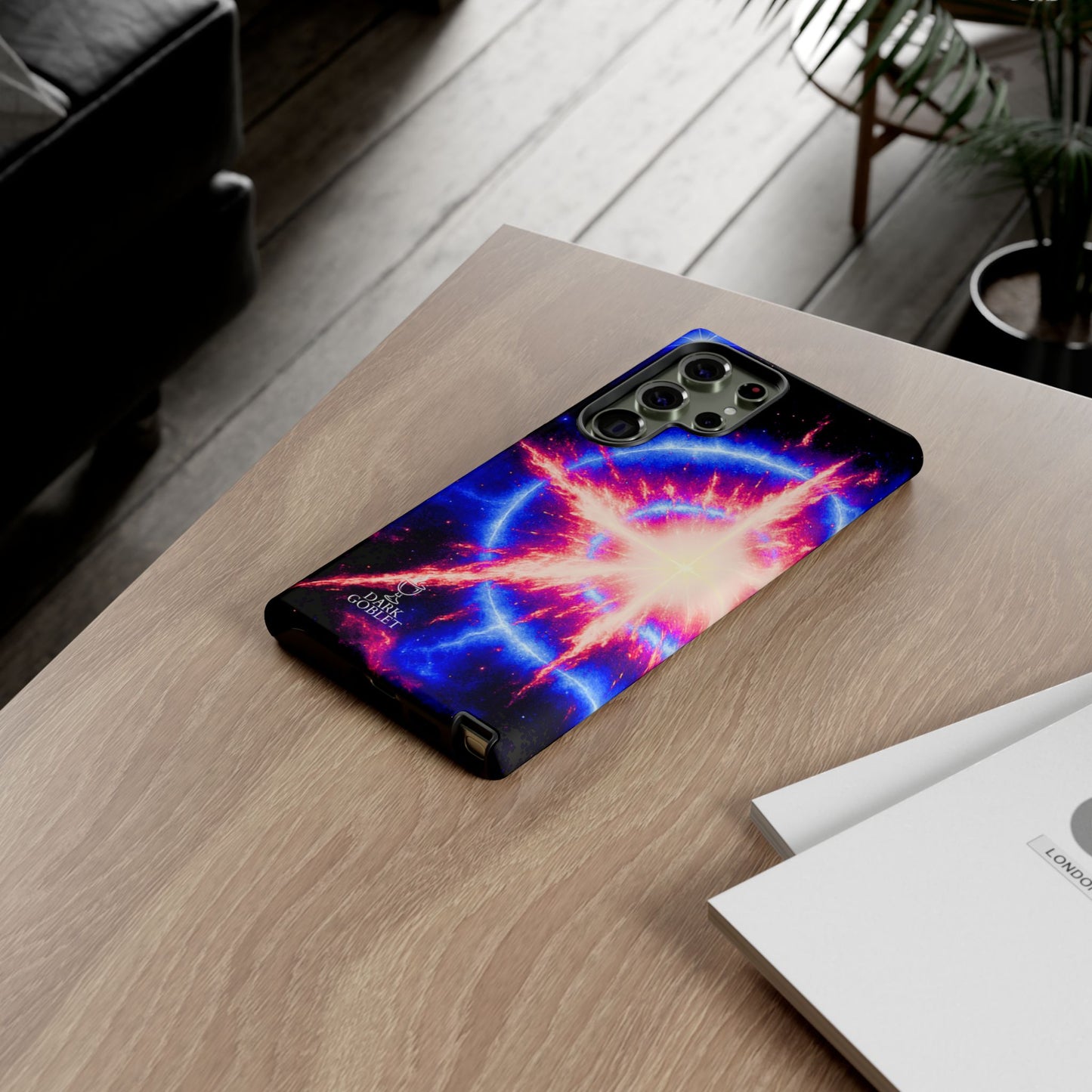 Galaxy Starburst Phone Case — Cosmic Starburst Tough Protective Cover