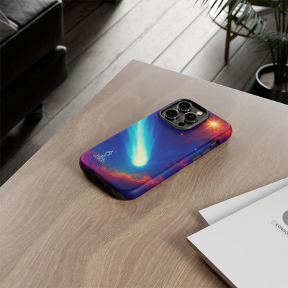Galaxy Comet Tough Phone Case — Space Nebula Tough Cover