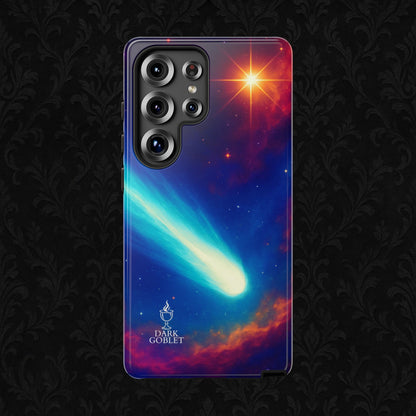 Galaxy Comet Tough Phone Case — Space Nebula Tough Cover