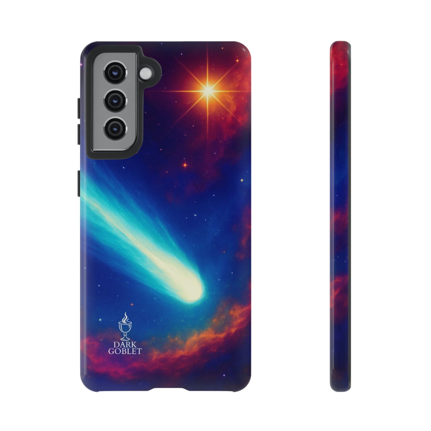 Galaxy Comet Tough Phone Case — Space Nebula Tough Cover
