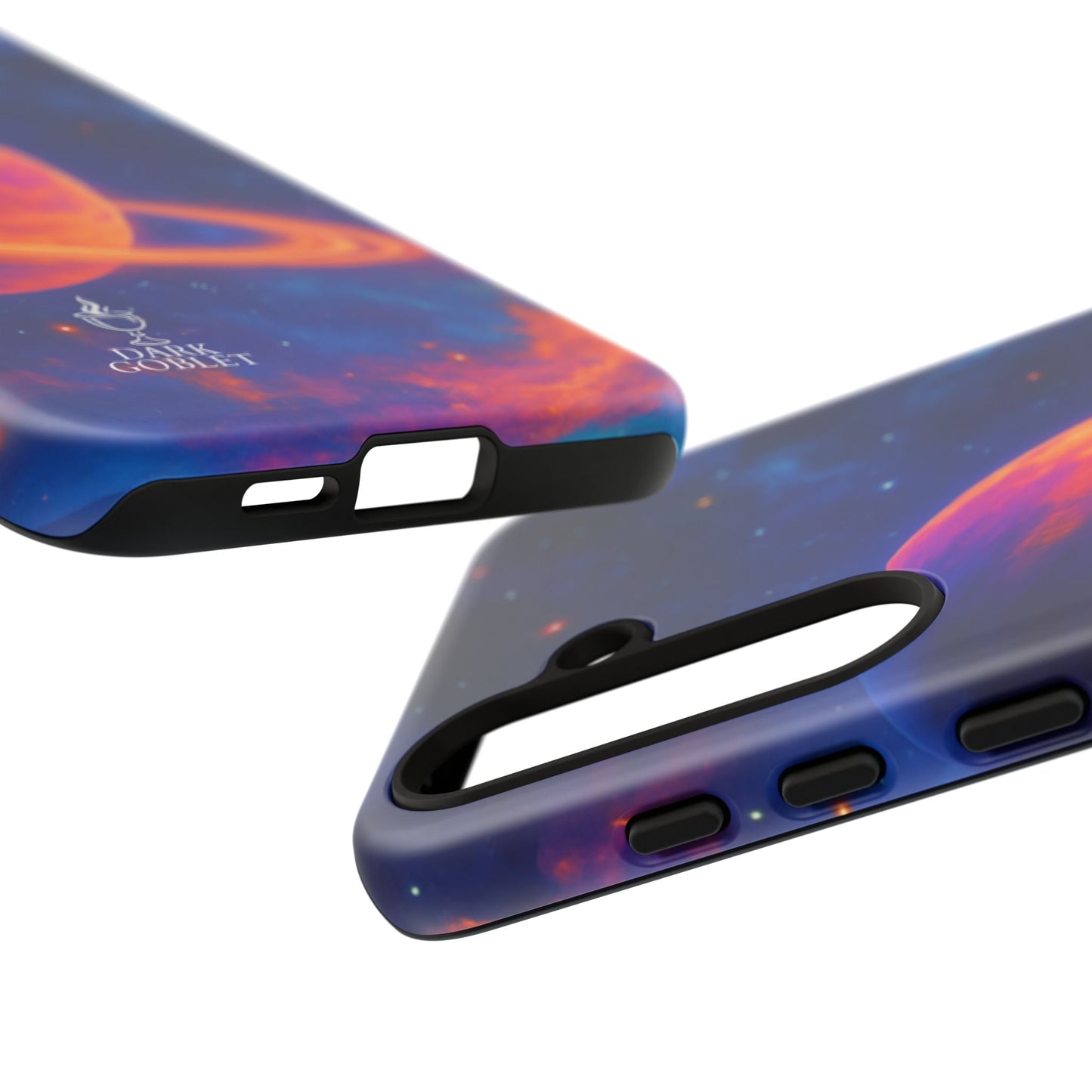 Galaxy Planet Nebula Tough Phone Case — Vibrant Saturn Like Design Tough Case