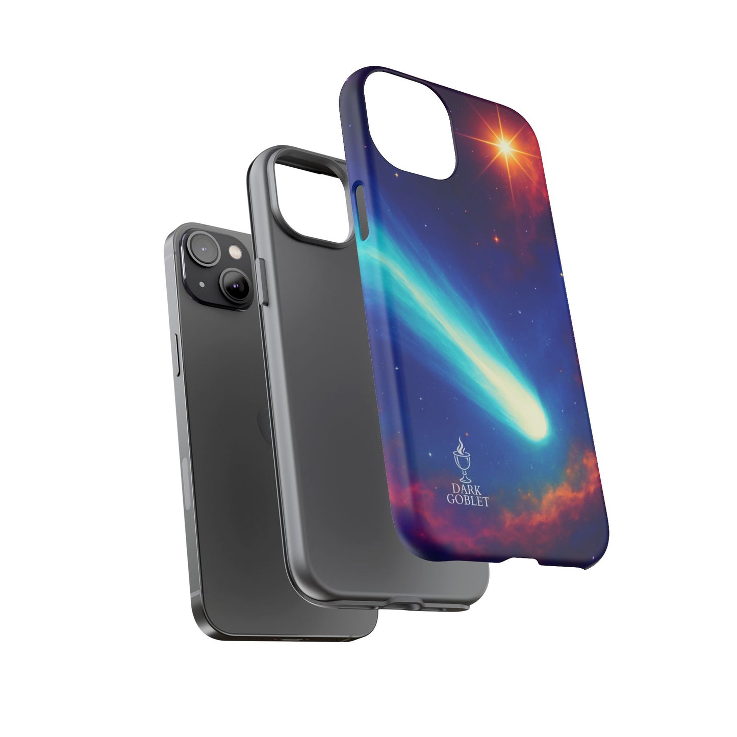 Galaxy Comet Tough Phone Case — Space Nebula Tough Cover