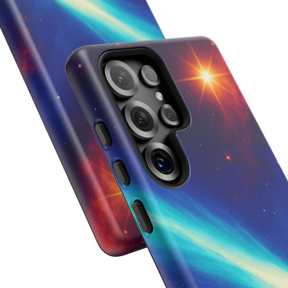 Galaxy Comet Tough Phone Case — Space Nebula Tough Cover