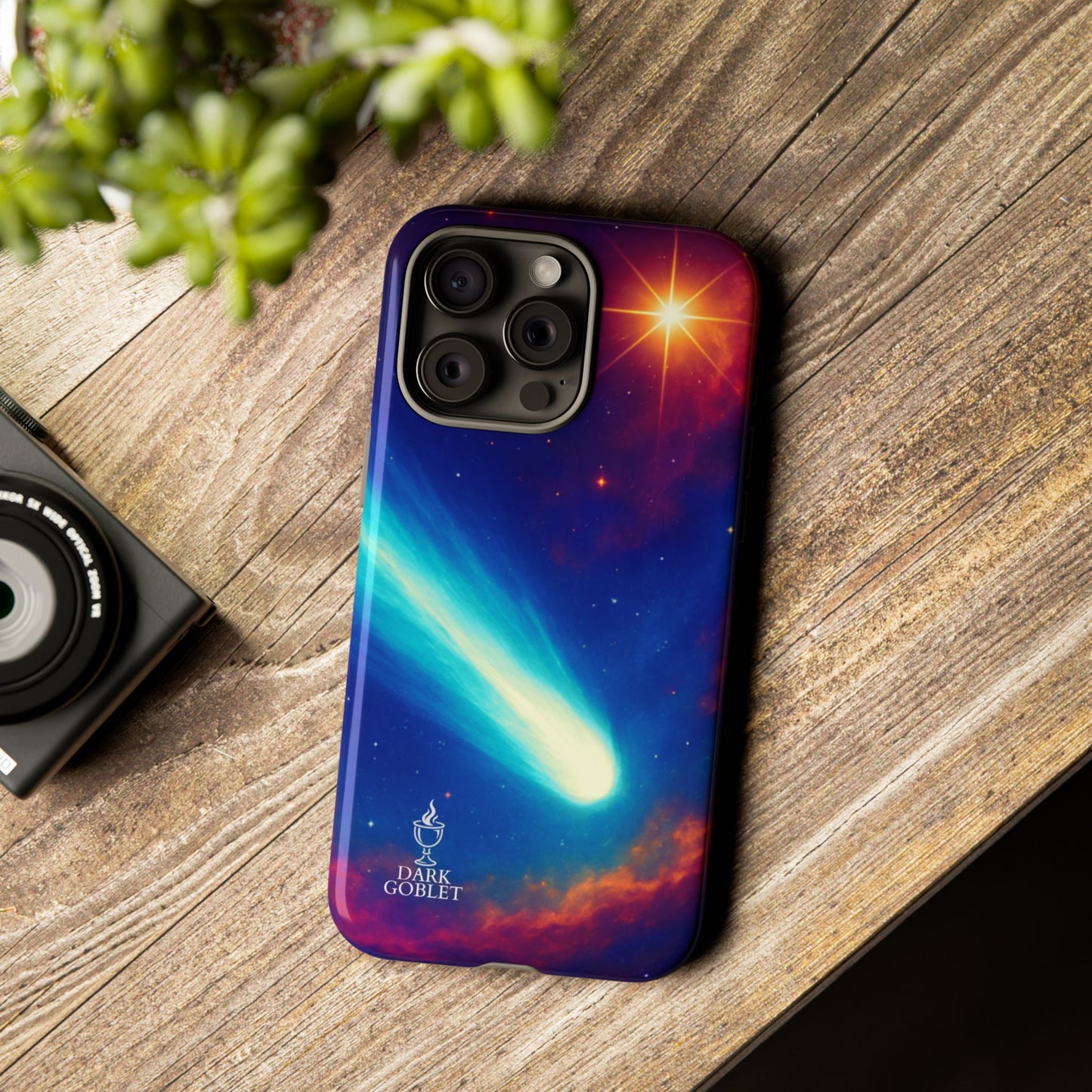 Galaxy Comet Tough Phone Case — Space Nebula Tough Cover