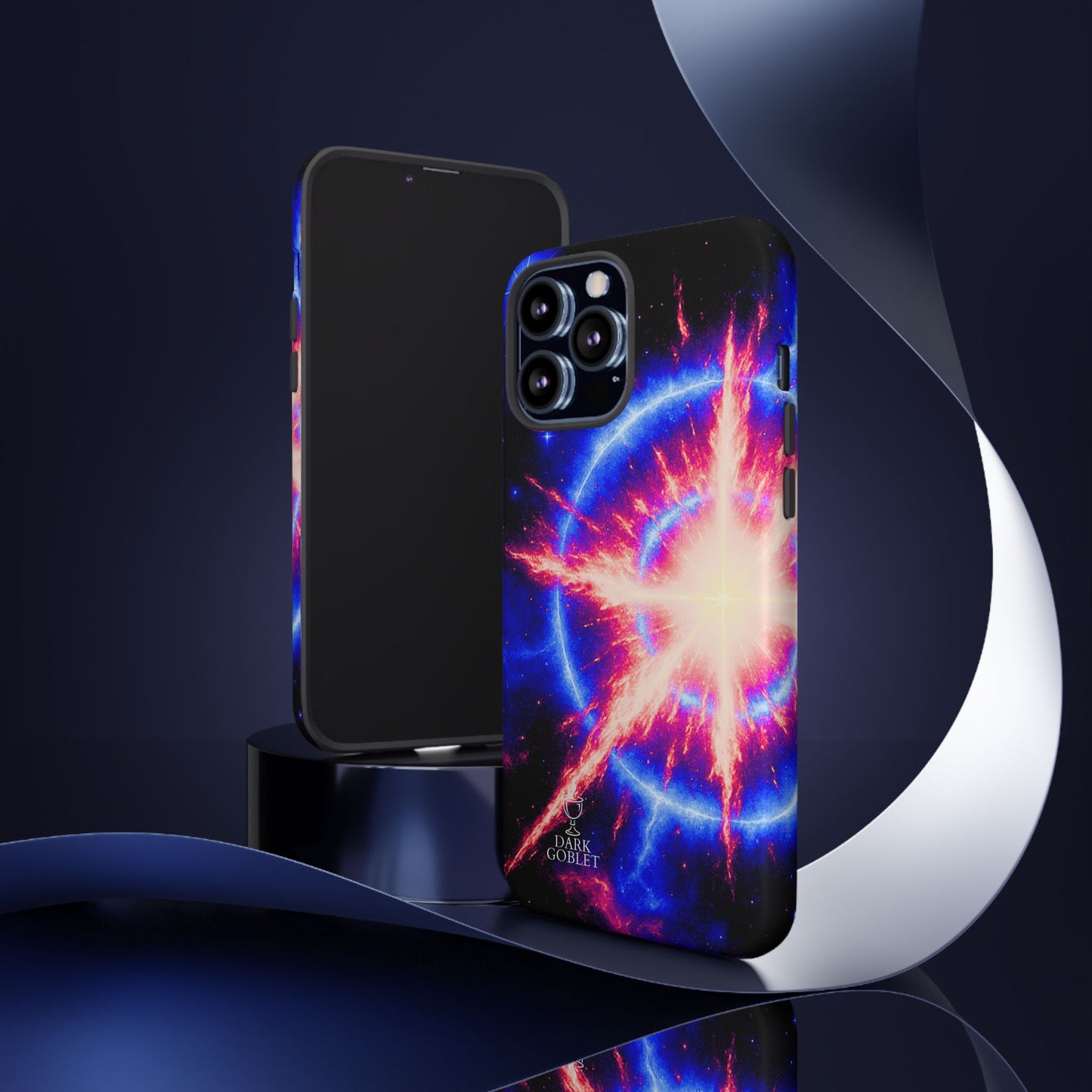 Galaxy Starburst Phone Case — Cosmic Starburst Tough Protective Cover