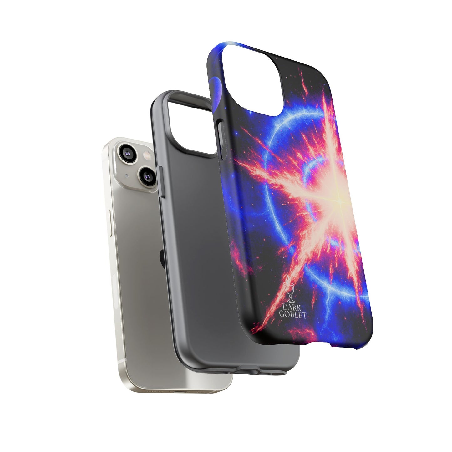 Galaxy Starburst Phone Case — Cosmic Starburst Tough Protective Cover