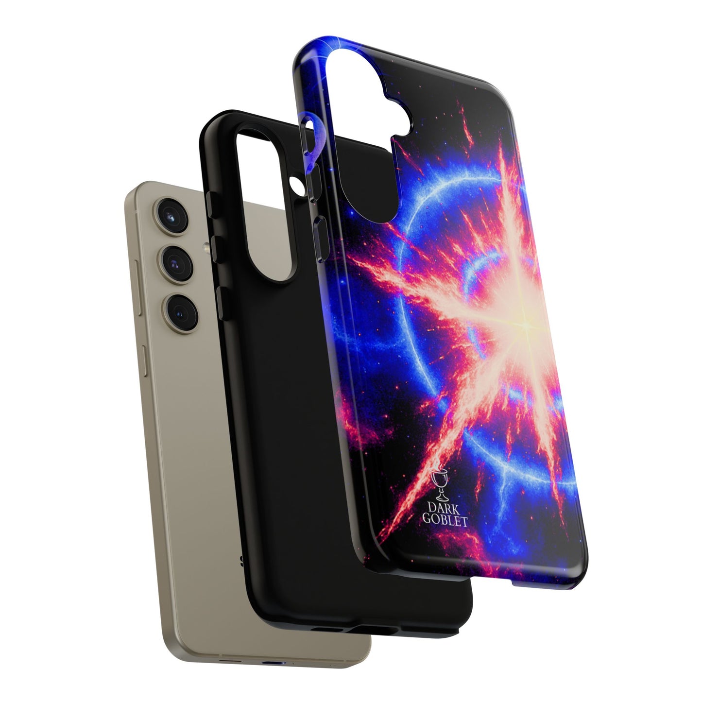 Galaxy Starburst Phone Case — Cosmic Starburst Tough Protective Cover