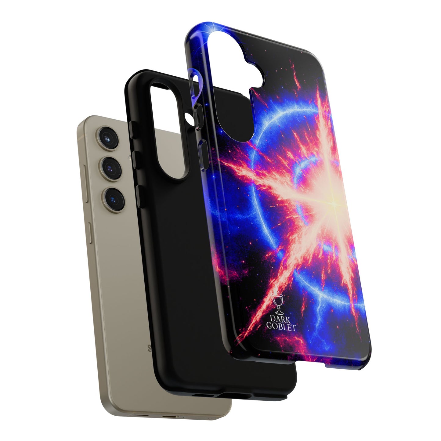 Galaxy Starburst Phone Case — Cosmic Starburst Tough Protective Cover