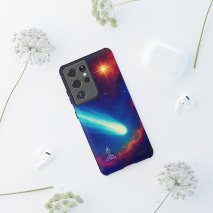 Galaxy Comet Tough Phone Case — Space Nebula Tough Cover