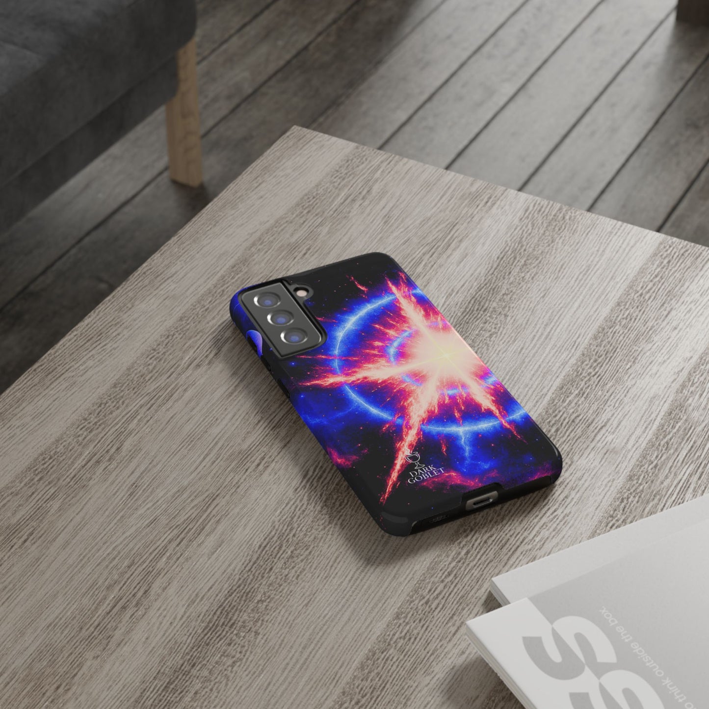 Galaxy Starburst Phone Case — Cosmic Starburst Tough Protective Cover