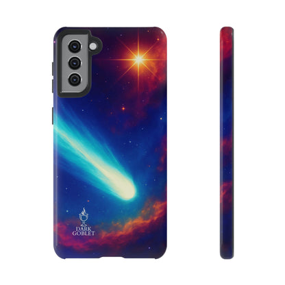 Galaxy Comet Tough Phone Case — Space Nebula Tough Cover