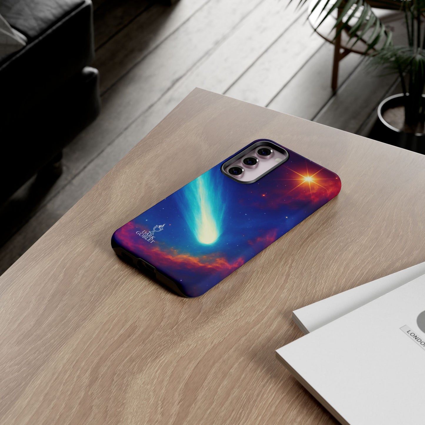 Galaxy Comet Tough Phone Case — Space Nebula Tough Cover