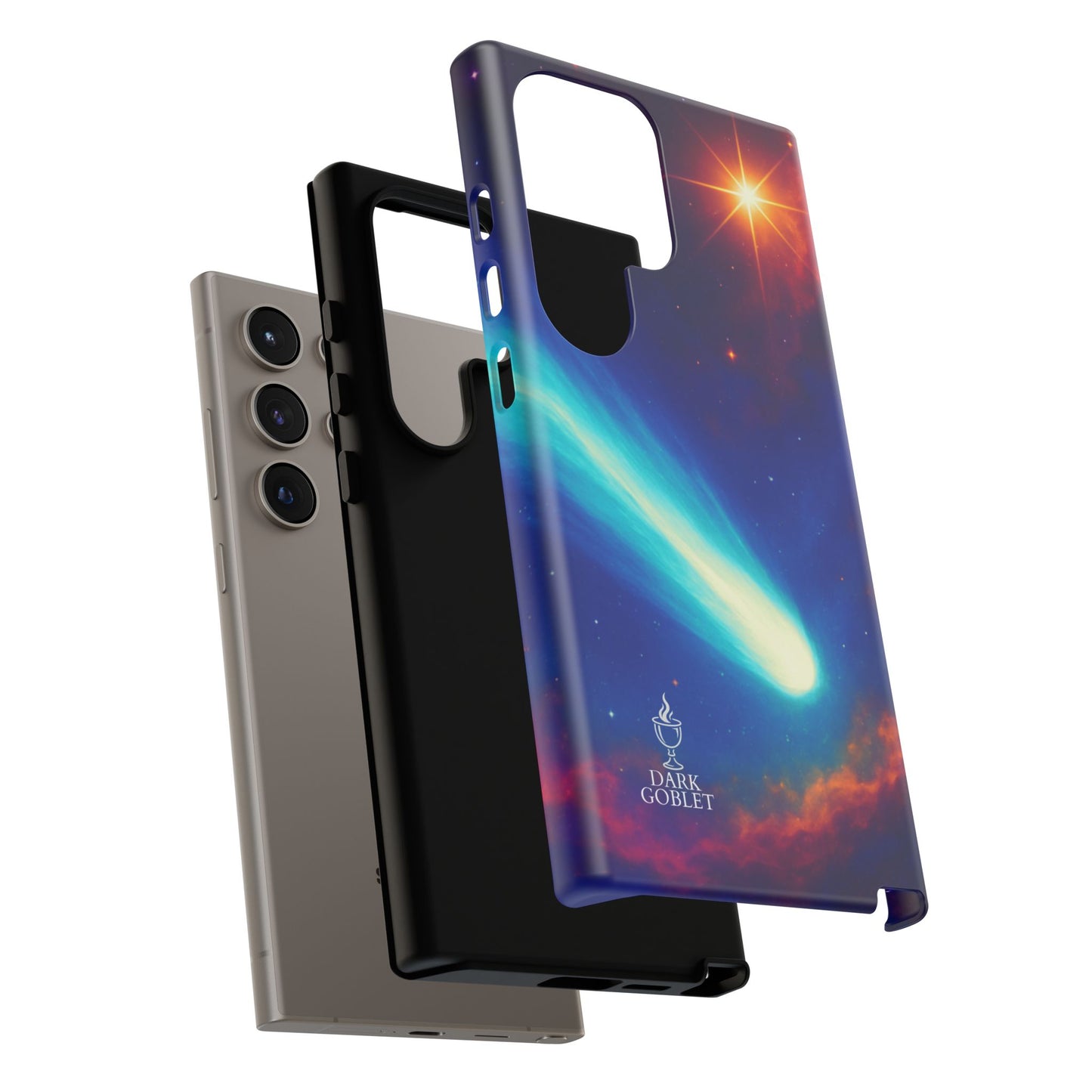 Galaxy Comet Tough Phone Case — Space Nebula Tough Cover