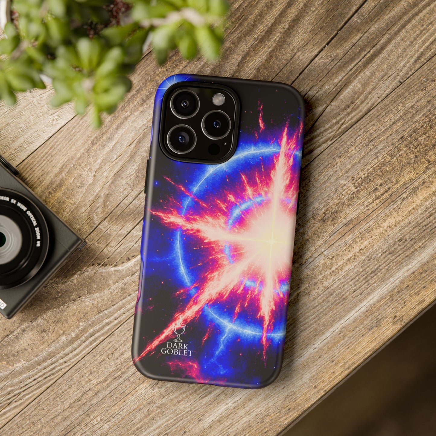 Galaxy Starburst Phone Case — Cosmic Starburst Tough Protective Cover