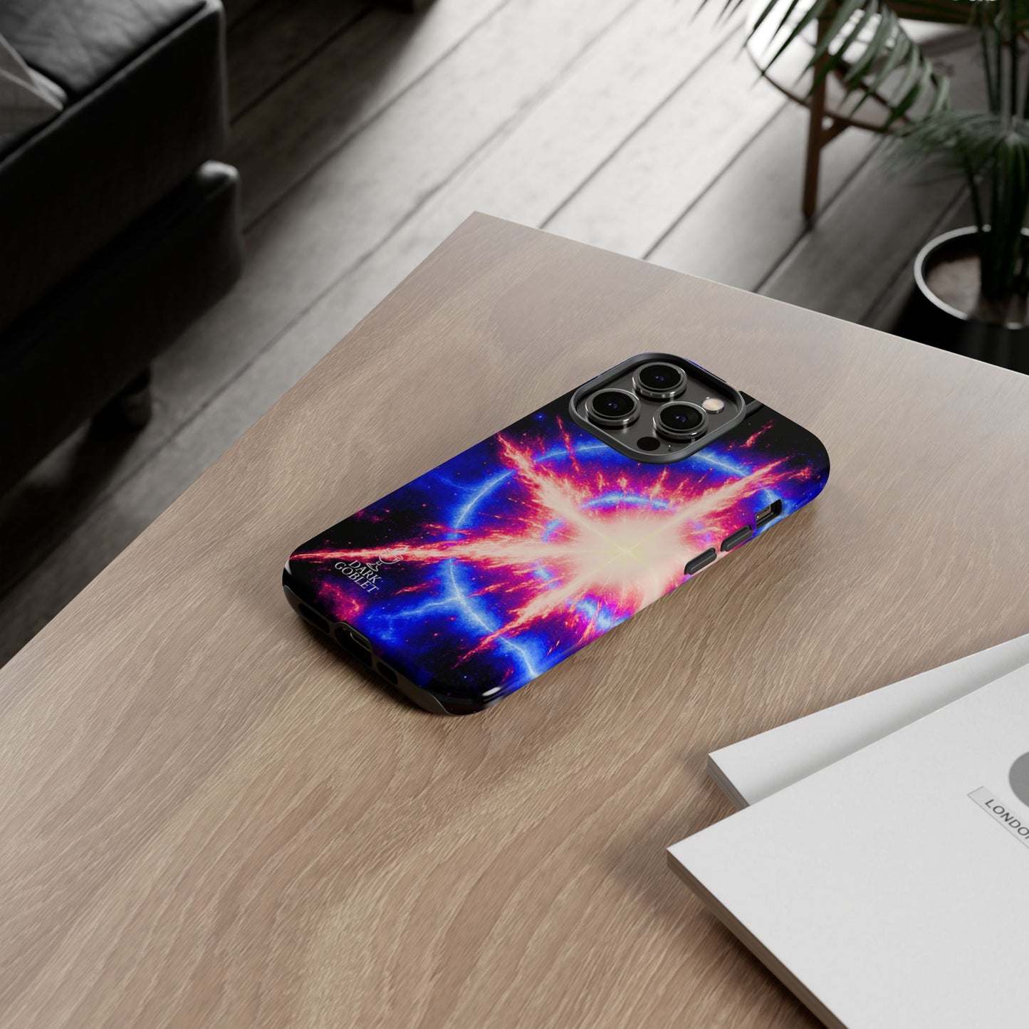 Galaxy Starburst Phone Case — Cosmic Starburst Tough Protective Cover