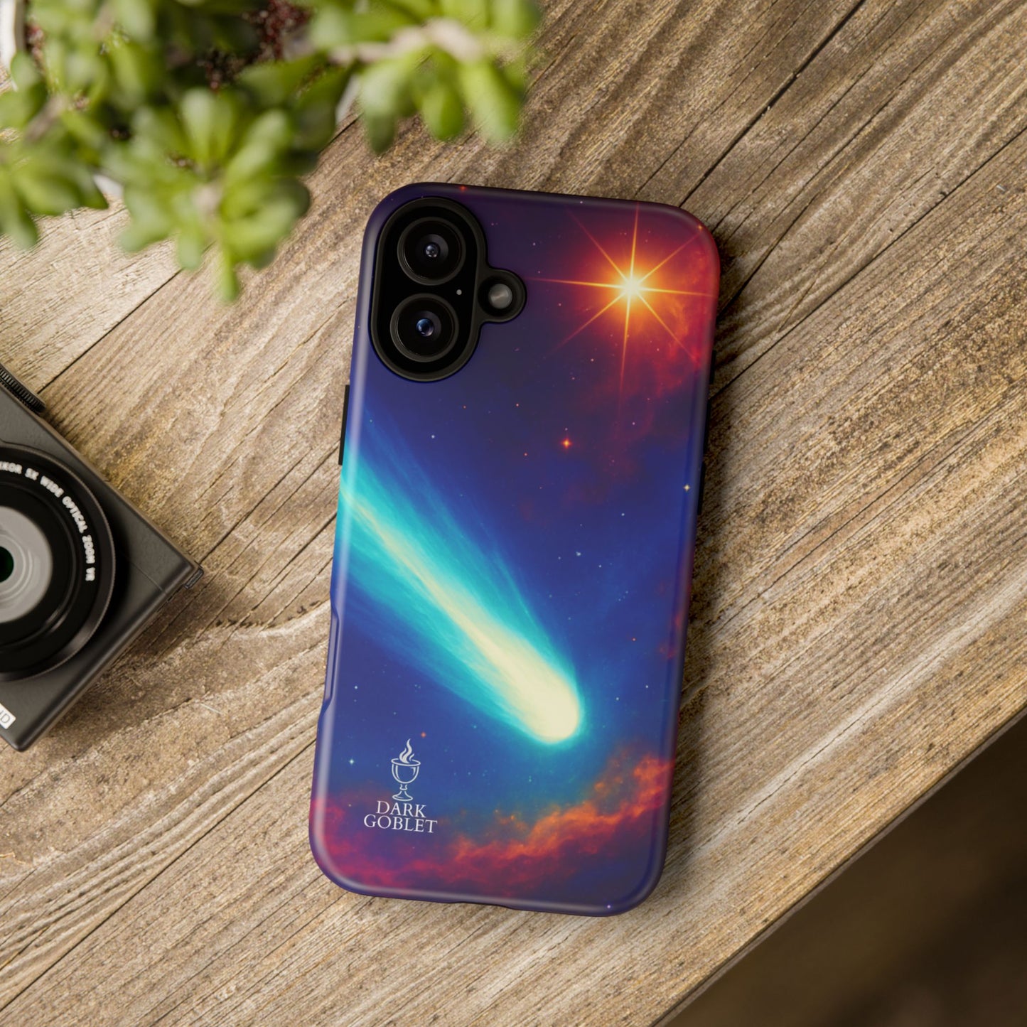 Galaxy Comet Tough Phone Case — Space Nebula Tough Cover