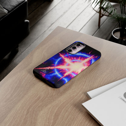 Galaxy Starburst Phone Case — Cosmic Starburst Tough Protective Cover