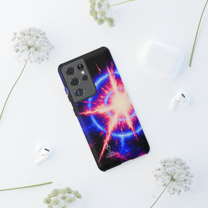 Galaxy Starburst Phone Case — Cosmic Starburst Tough Protective Cover