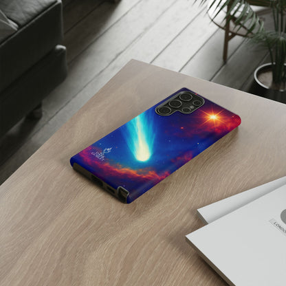 Galaxy Comet Tough Phone Case — Space Nebula Tough Cover