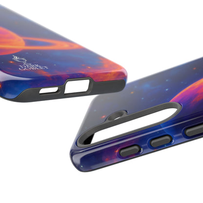 Galaxy Planet Nebula Tough Phone Case — Vibrant Saturn Like Design Tough Case