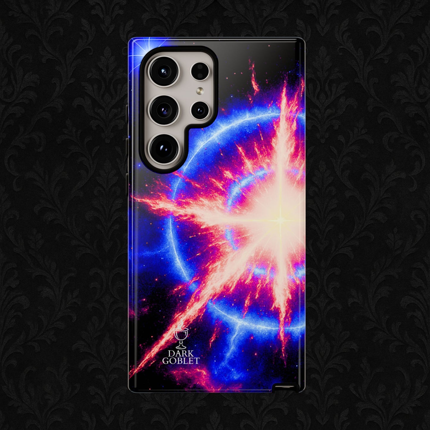 Galaxy Starburst Phone Case — Cosmic Starburst Tough Protective Cover