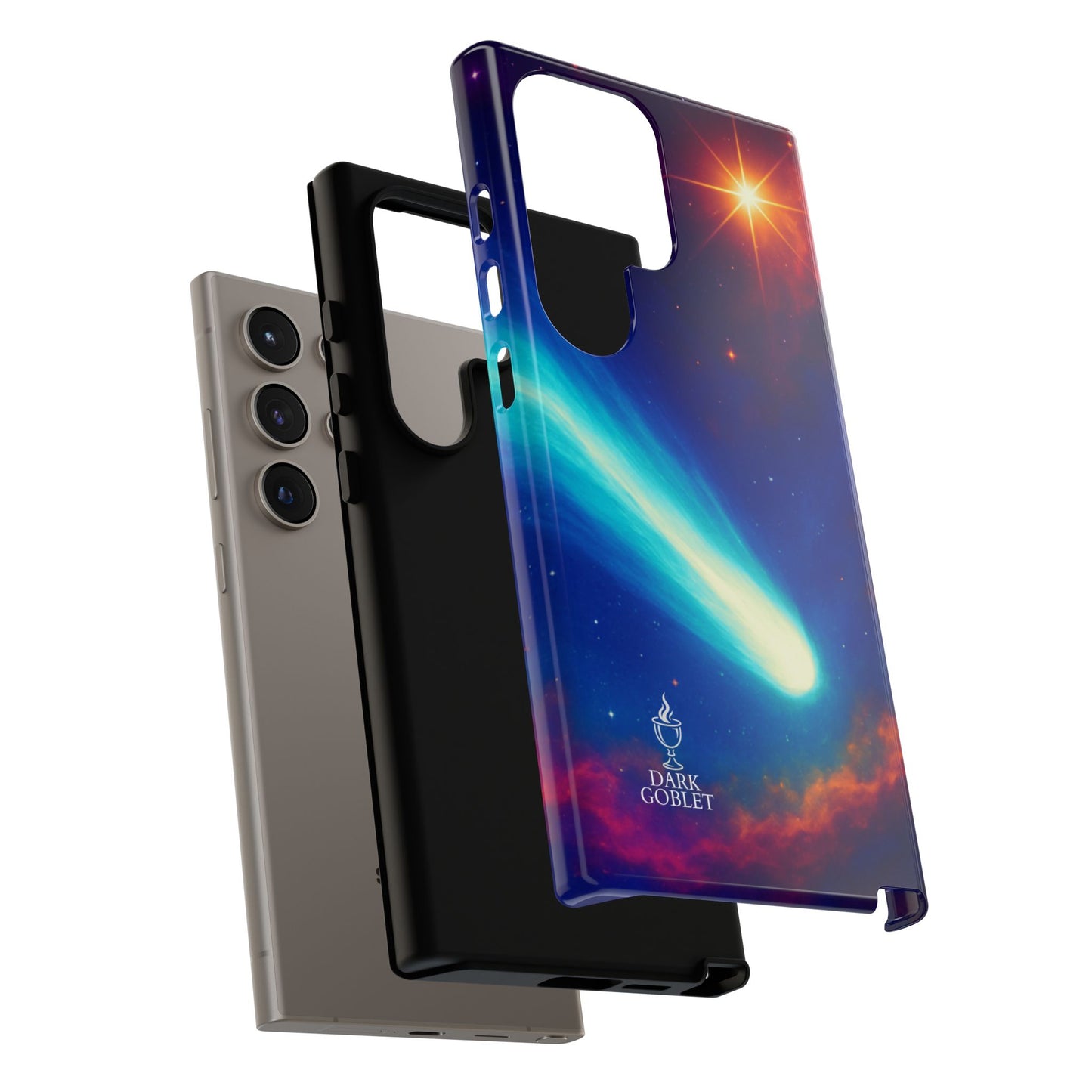 Galaxy Comet Tough Phone Case — Space Nebula Tough Cover