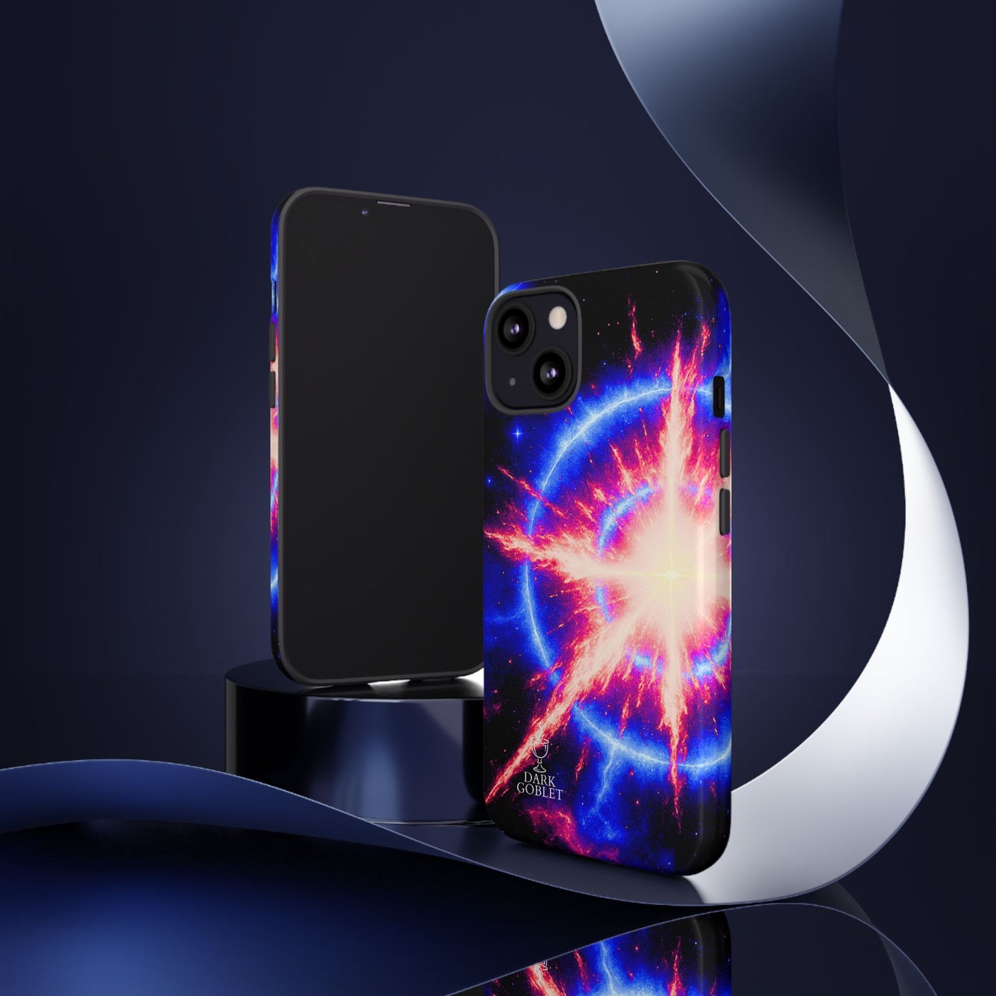 Galaxy Starburst Phone Case — Cosmic Starburst Tough Protective Cover